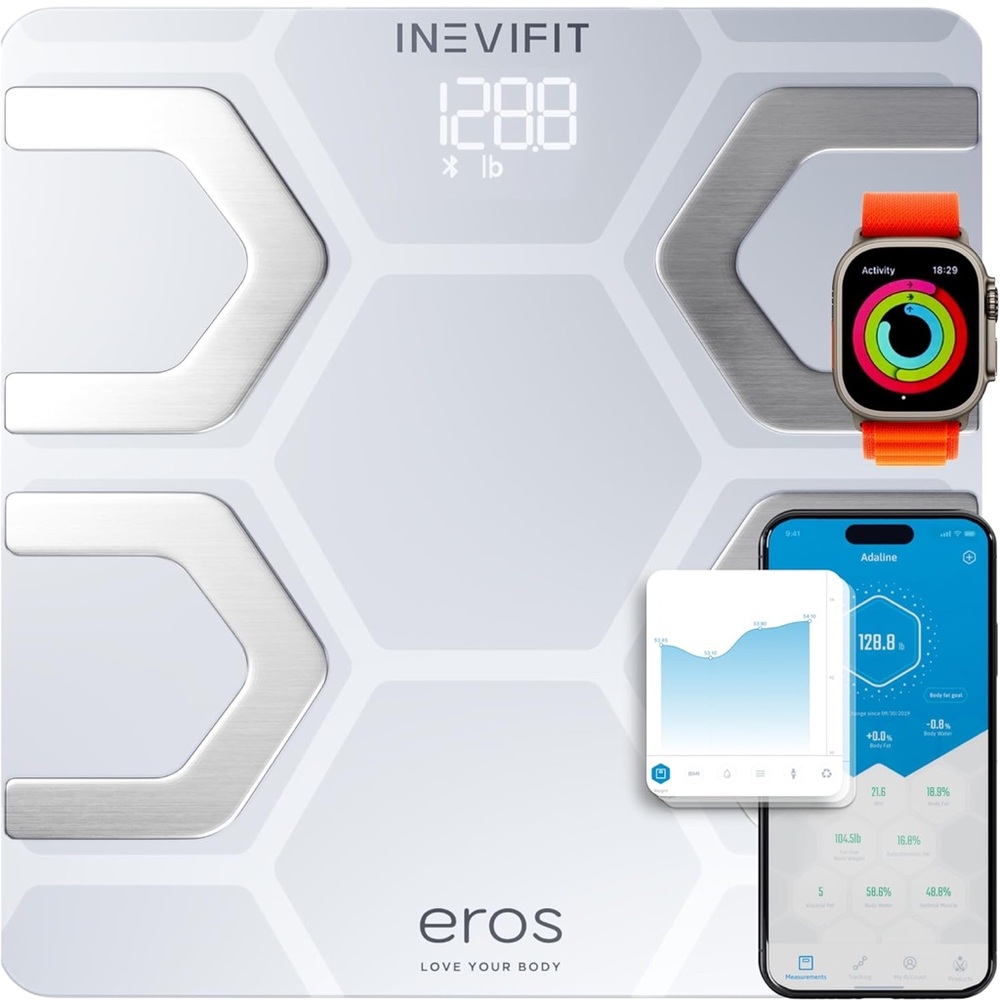 Eros Smart Body Scale - Silver